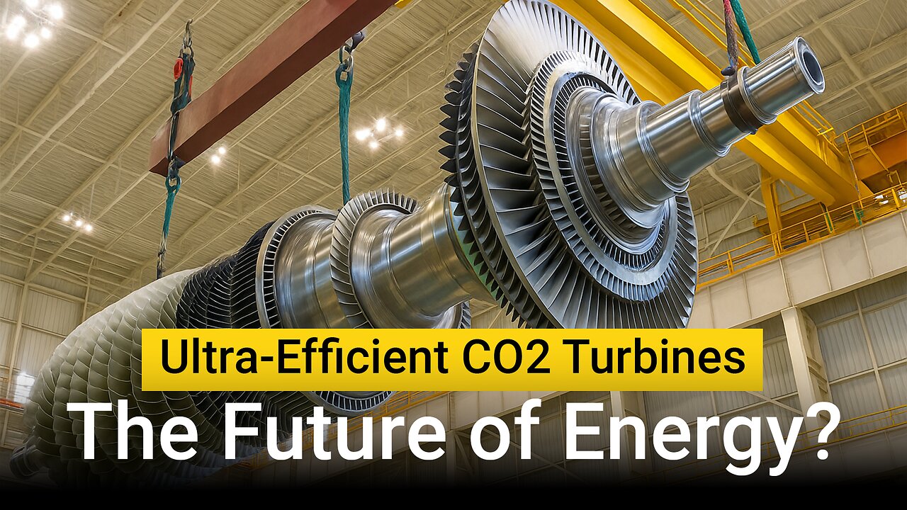 Are Ultra-Efficient CO2 Turbines Are The Future of Energy