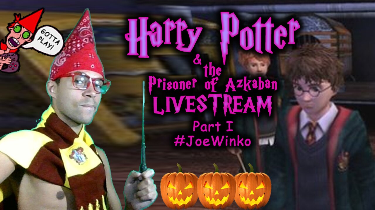 Harry Potter and the Prisoner of Azkaban PC Part 1 - Gaming Livestream (Oct 31st 2021) - Joe Winko