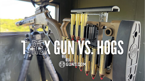 Going Hog Wild with a T-Rex Gun: Mad Pig Customs Marlin 1895 Dark