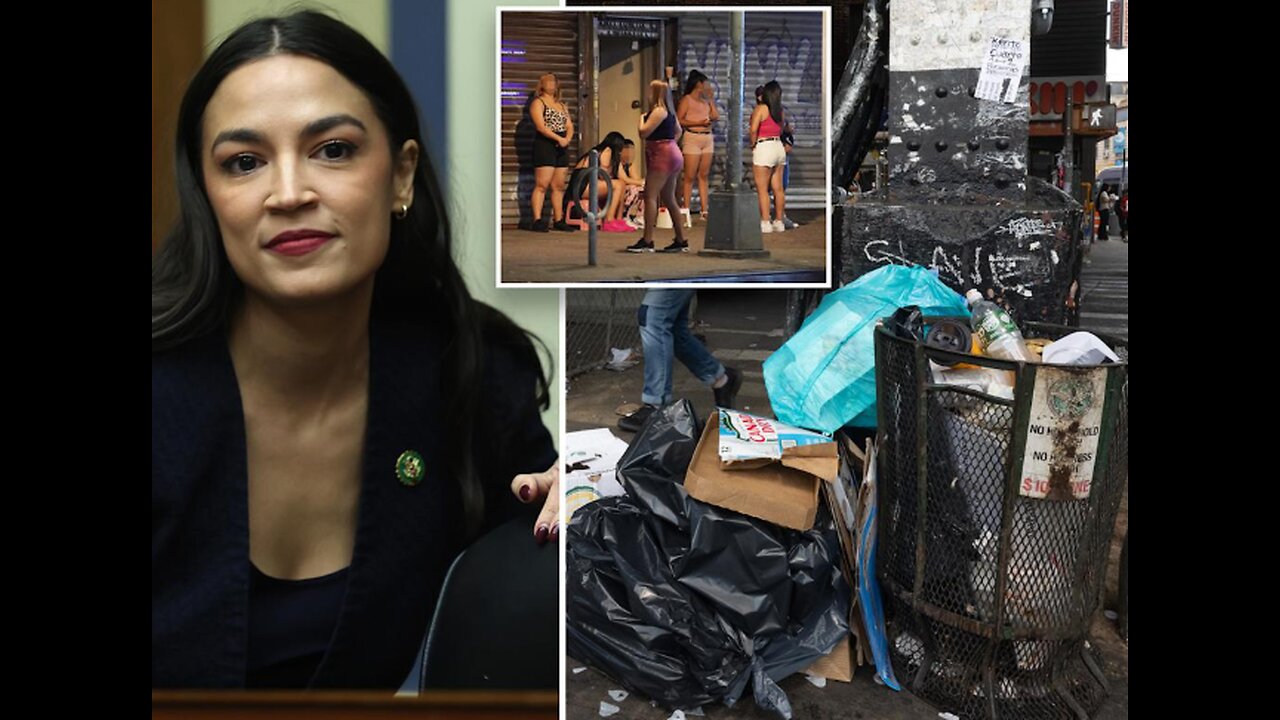 AOC Mocked for Bragging About Installing New Trash Cans