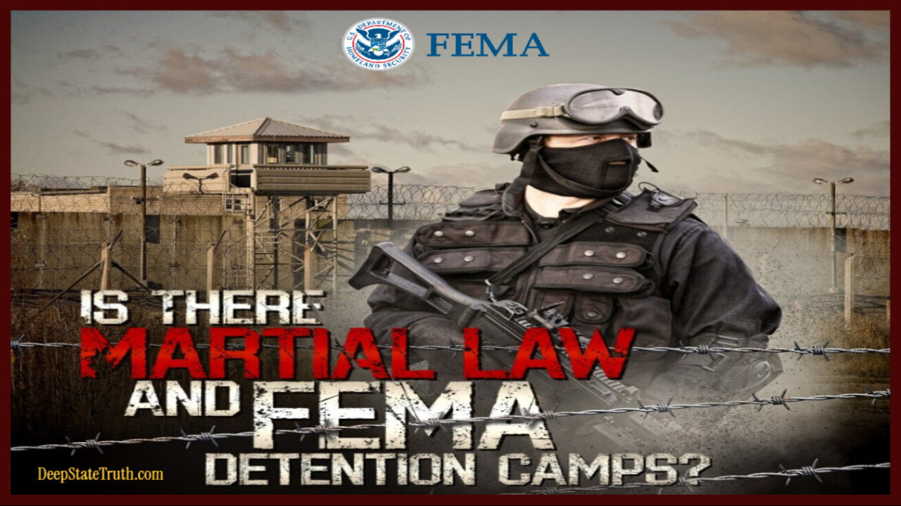 🇺🇸 'Operation Garden Plot' ➤ A 1994 FEMA Plan to put American Citizens in Prison Camps