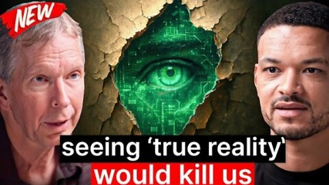 Top Phycologist , Donald Hoffman : Seeing True Reality Would Kill Us ! I Can Prove It To You