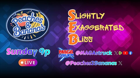 Peaches & Bananas Slightly Exaggerated Bliss