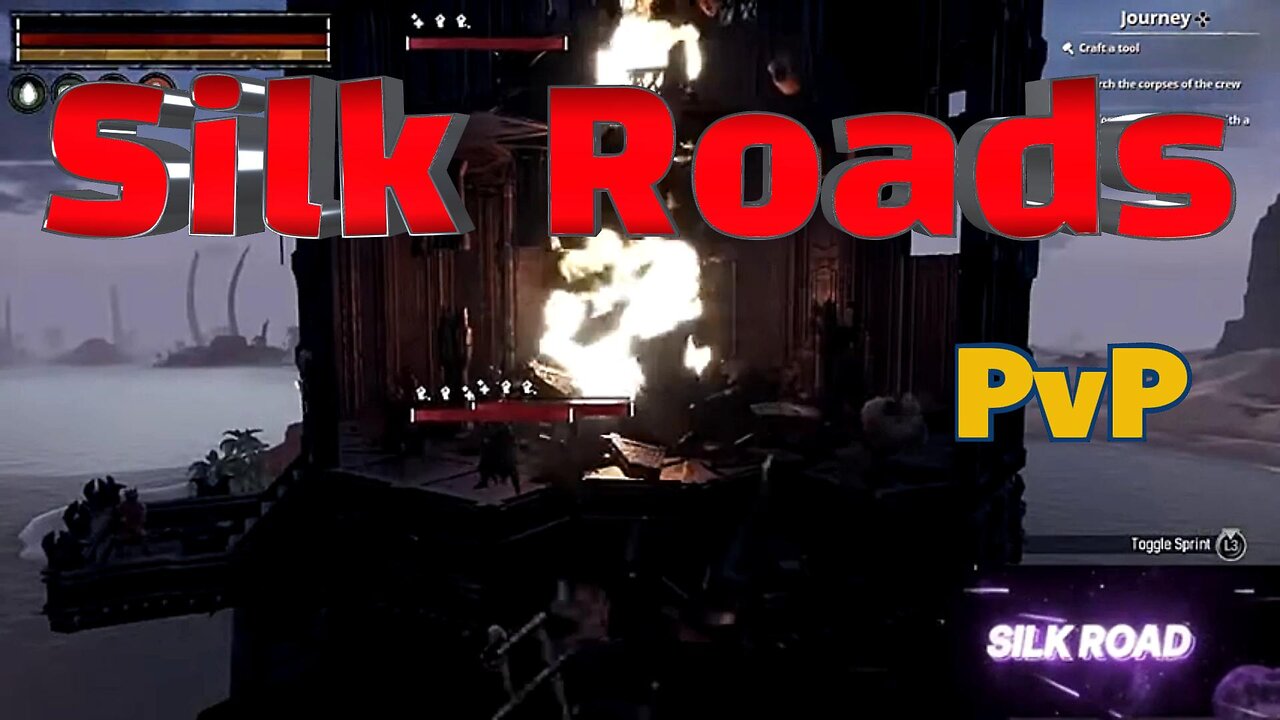 Conan Exiles PvP clan vs clan on Silk road server Busty boobs