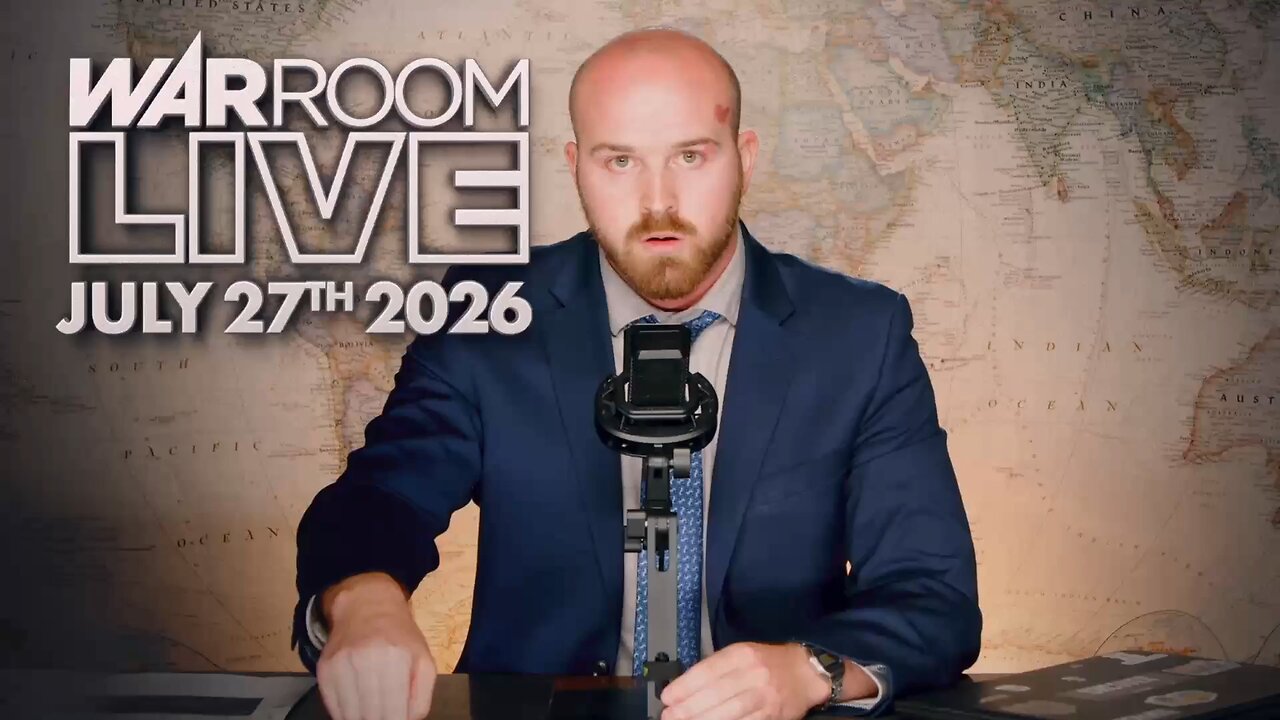 WAR ROOM LIVE WITH HARRISON SMITH - 7/27/2026: Netanyahu, Zelenskyy Land In DC For Lindsey Graham’s Funeral & Trump Meeting As POTUS Promises “Strong” Response If Latest Round Of Iran Talks Fails