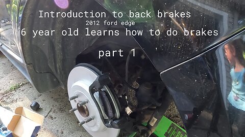 I show my 6 year old how to do brakes