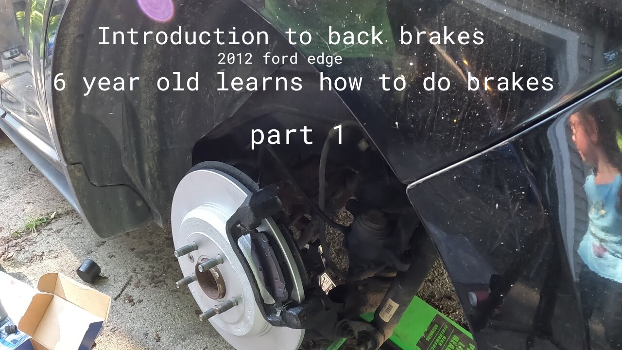 I show my 6 year old how to do brakes