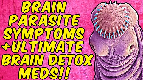 Brain Parasite Symptoms + The Ultimate Brain Parasite Detox Meds!