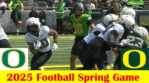 Team White vs Team Black, 2025 Oregon Football Spring Game