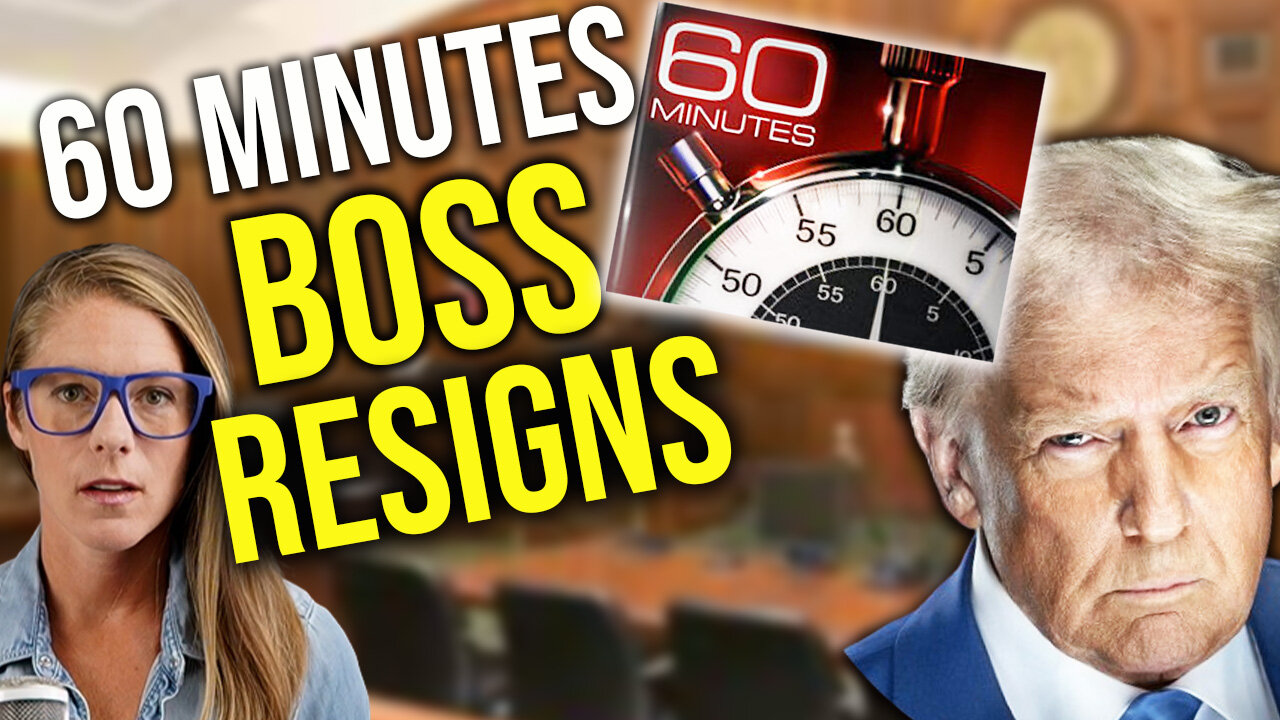 60 Minutes boss resigns, media blames Trump ||Sam Anthony