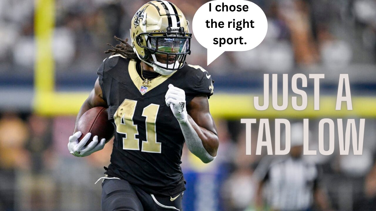 Alvin Kamara gets a chance at a re-do after his miserable first pitch at Cubs game