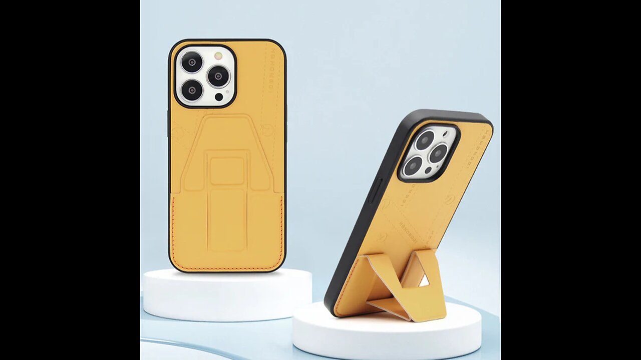 Simple Mobile Phone Stand Case For iPhone 13 Series