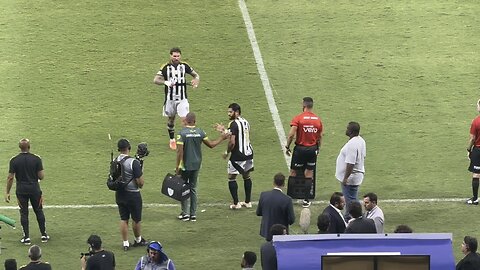 Atlético-MG X América-MG | Hulk Aquecendo e Entrando | Final Campeonato Mineiro