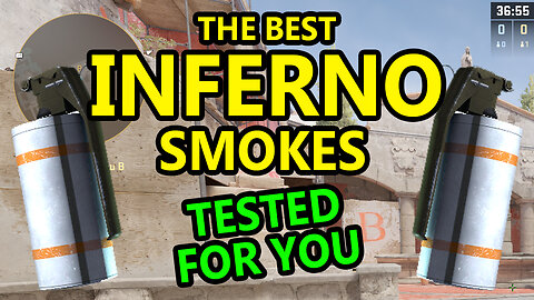 INFERNO Smokes - The best CS2 smokes (Tested for You)
