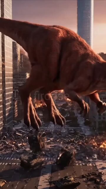 Boxer PUNCHES Dinosaur Sized Beast From the Sky