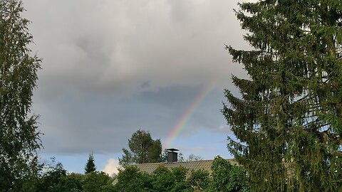 25.8. - 26.8.2025: Clouds, colors in the clouds, rainbow