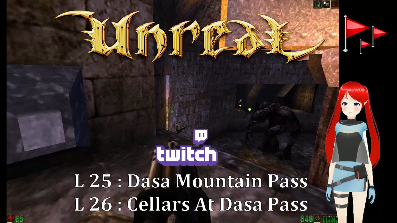 Unreal 1998 : L25 Dasa Mountain Pass : L 26 Dasa Cellars 1/2