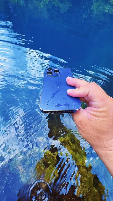 iphone 15 pro under water camera test satisfaction video