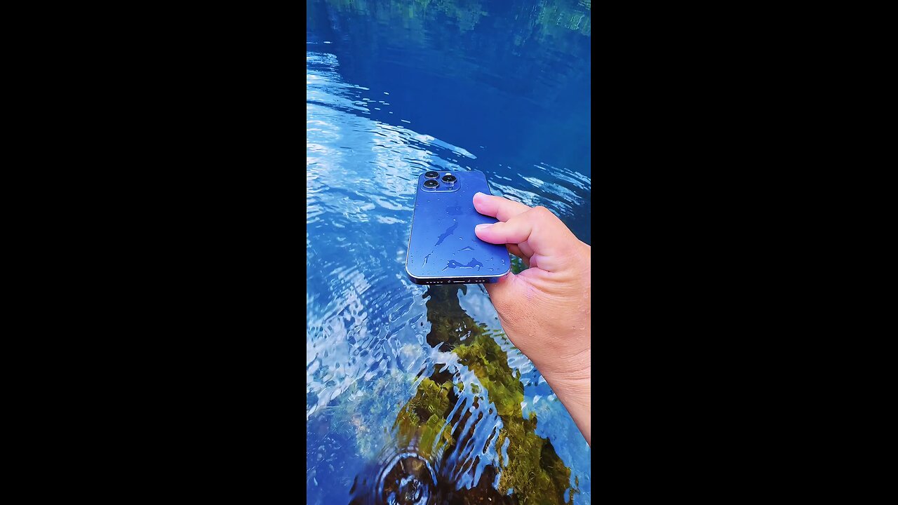 iphone 15 pro under water camera test satisfaction video