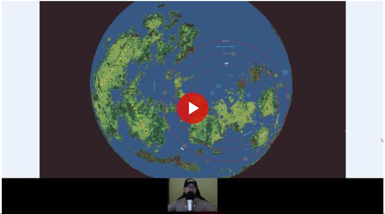 Divergent introduces Greater Flat Earth with Hidden or Forbidden Continents based on Plasma Moon