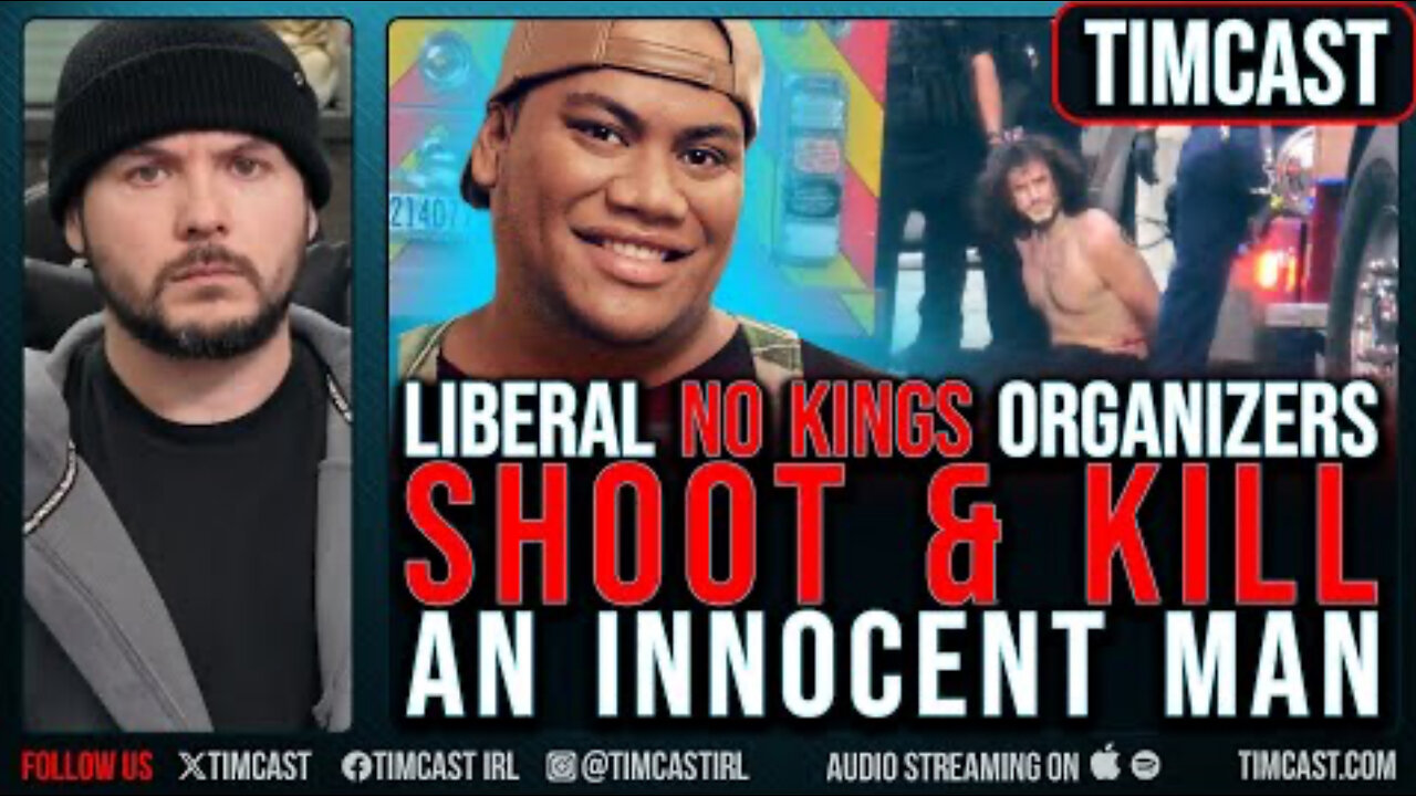 Liberal NO KINGS Organizers, SHOOT & KILL Innocent Man, Marines DETAIN Leftist At Riots ft. Andy Ngo
