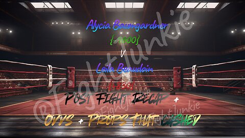 Judgment Day Boxing -1600 Alycia Baumgardner Fights 12 Rounds, Decisions Leila Beaudoin. Full Recap!