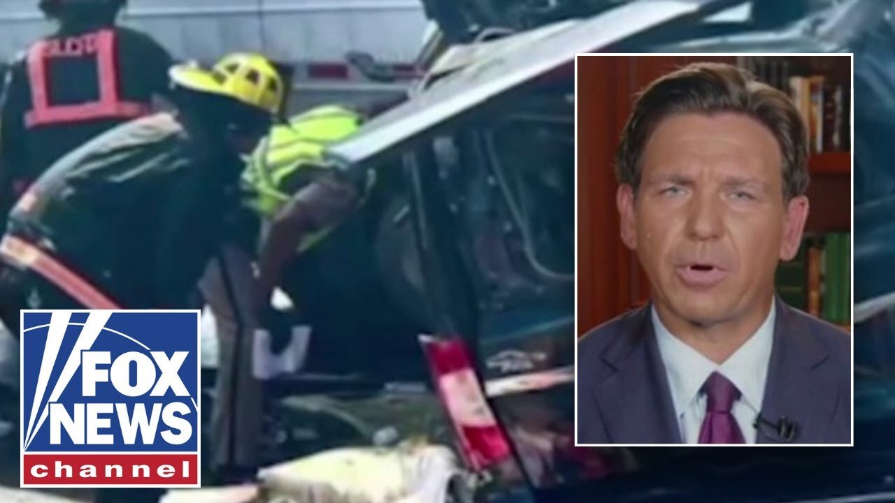 Ron DeSantis sounds off on 'MISGUIDED POLICIES' that led to a fatal crash in Florida