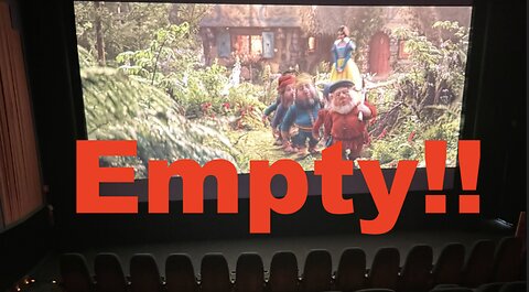 Snow White Empty Theaters! Woke Rachel Zegler's Bomb!!