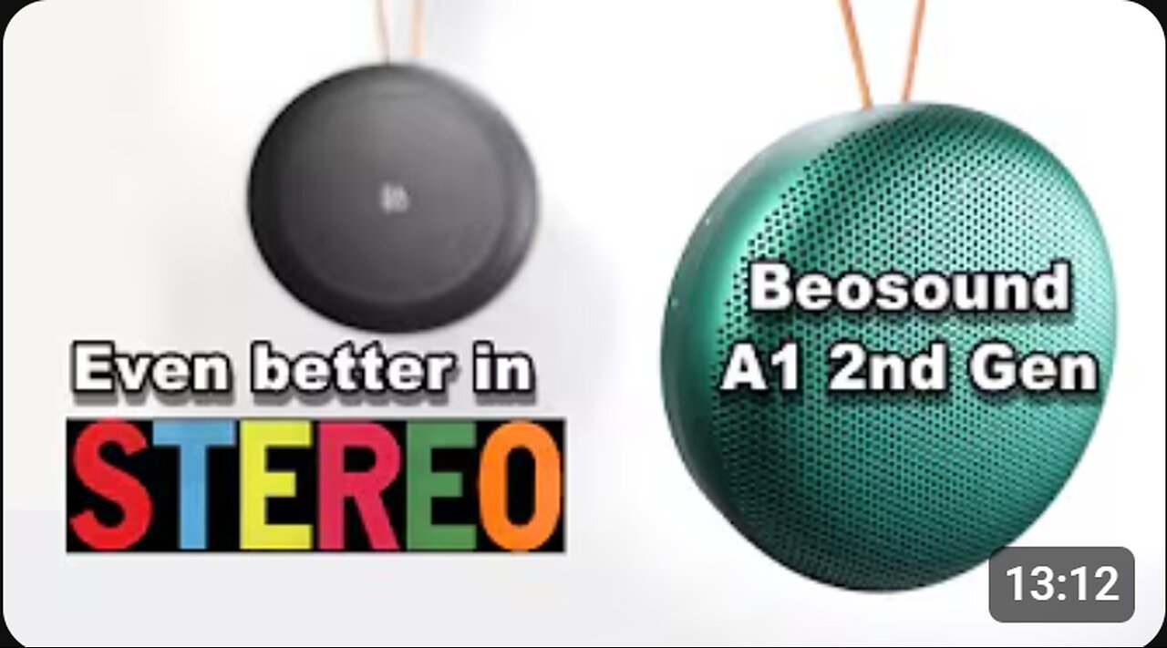 🔊 Two B&O A1 Speakers in Stereo: Double the Sound, or Just Double the Price? 🎵🔥