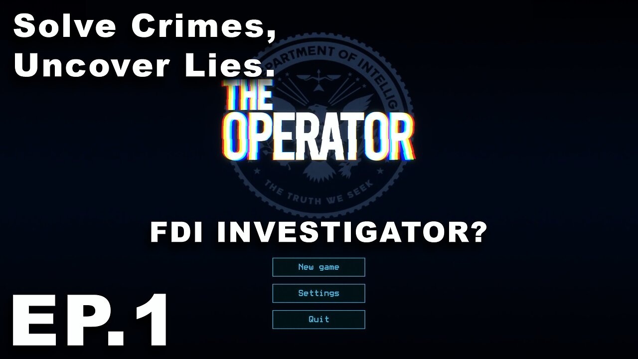 Free Mystery Game Actually Happened – The Operator Ep. 1