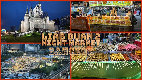 Grand Opening - Liab Duan Dan Neramit Night Market - Chatuchak District Bangkok - Thailand 2025
