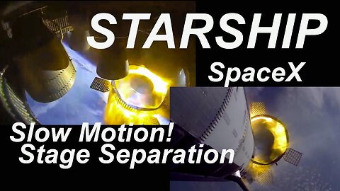 Extreme Rocket Violence: SpaceX Starship Fiery Separation