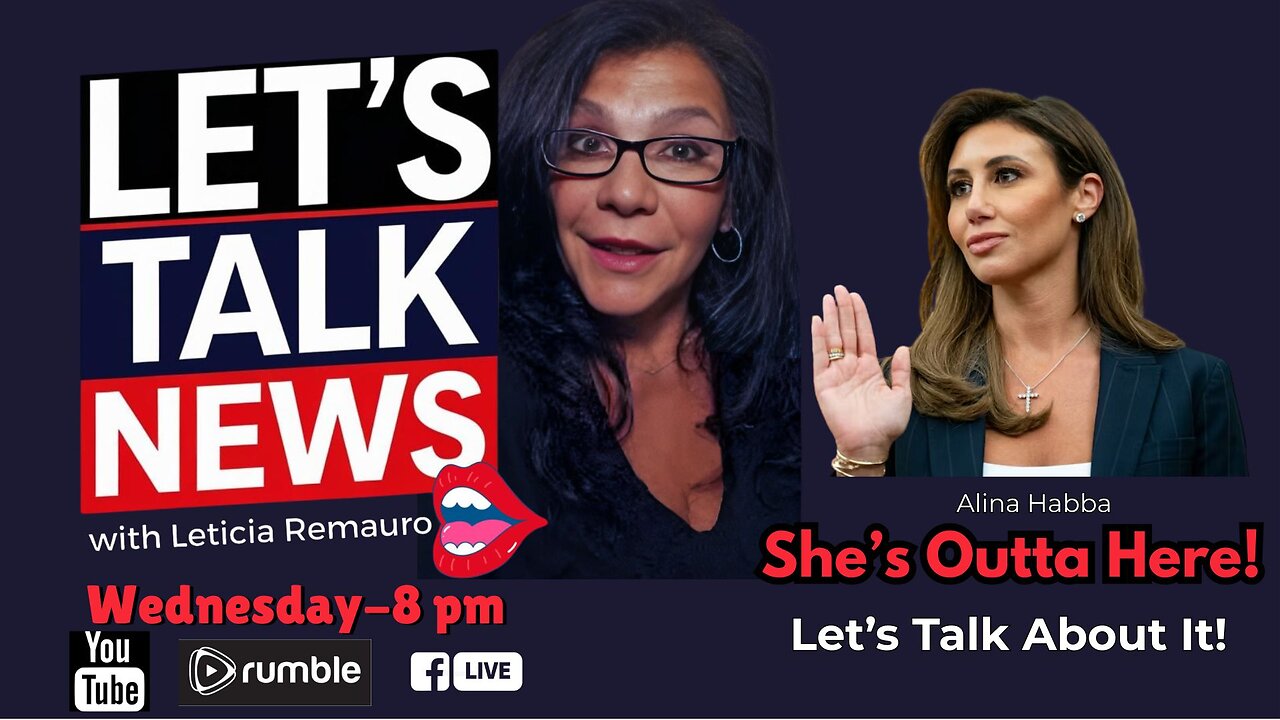 She's Outta Here - Let's Talk News