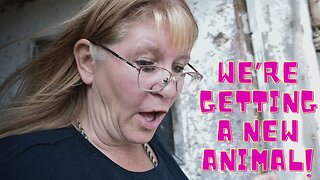 It's OFFICIAL A New ANIMAL is On The WAY To Our FARM!