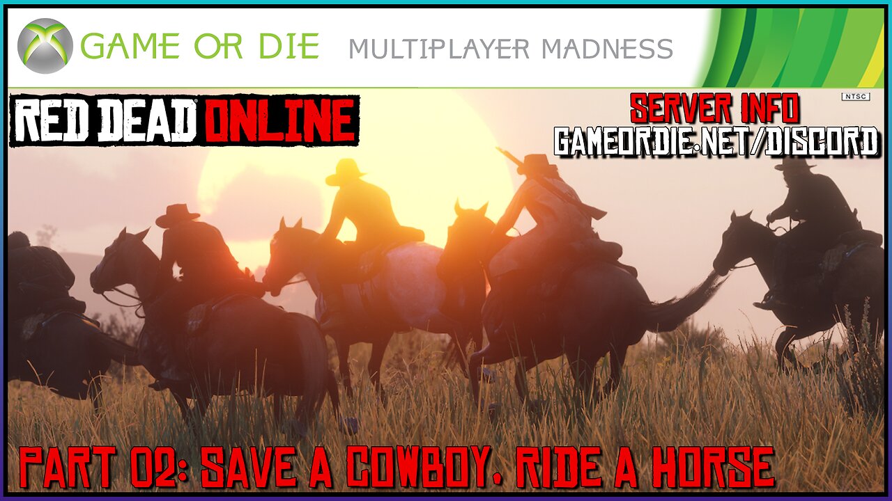Multiplayer Madness - Red Dead Online Part 02: Save A Cowboy, Ride A Horse