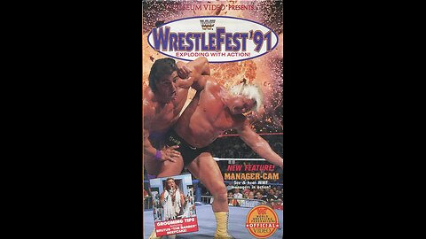WWF WrestleFest '91 VHS (1991) - Coliseum Video