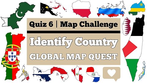 How Well Do You Know Your World Maps? 🤔 | Quiz 6