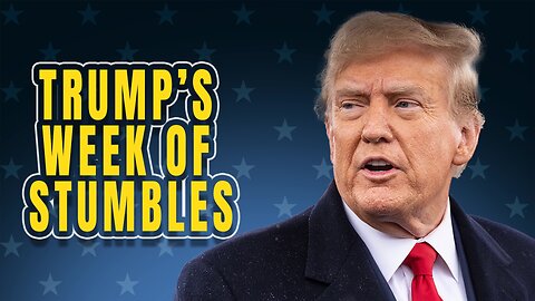 President Trump Still Winning for America, But Clocks His Worst Week of the Term So Far