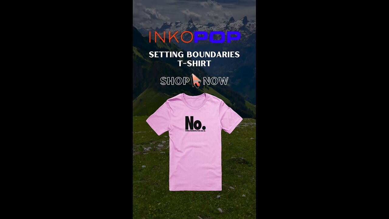 SETTING BOUNDARIES T-SHIRT