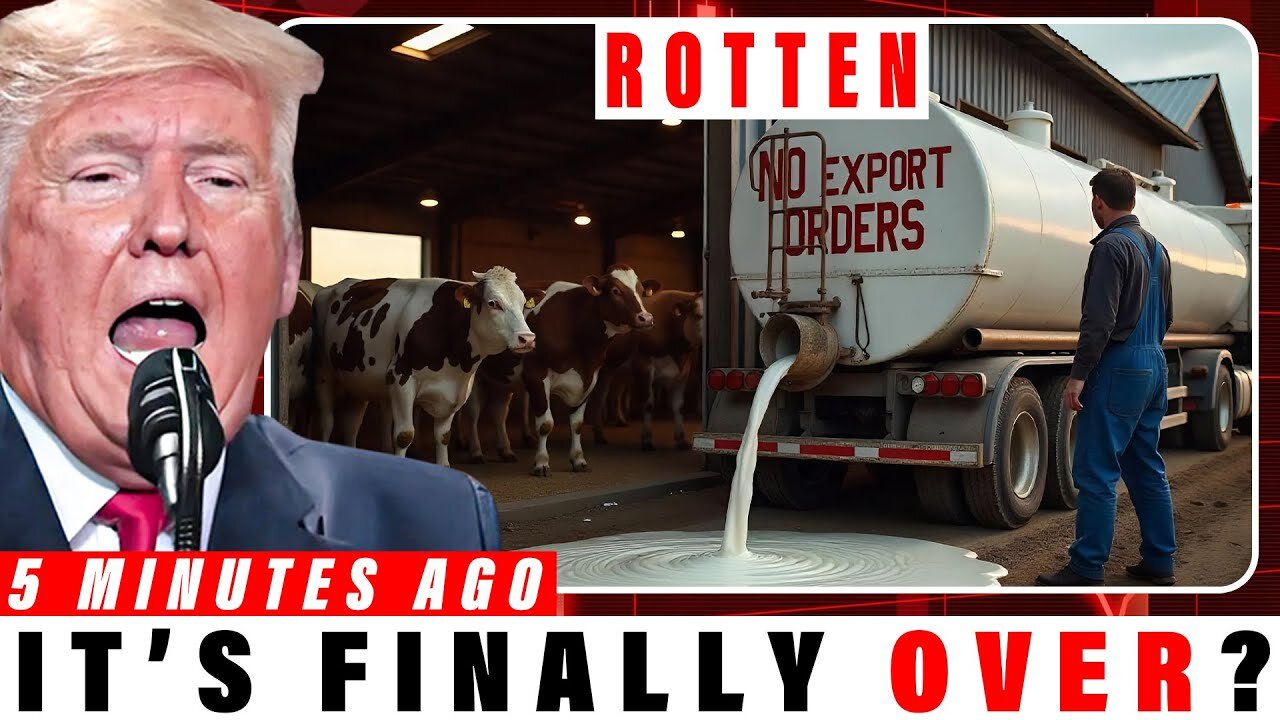 BREAKING! U. S. Farm Collapse - Sparks Global Food Crisis! Trump Tariffs Backfire.