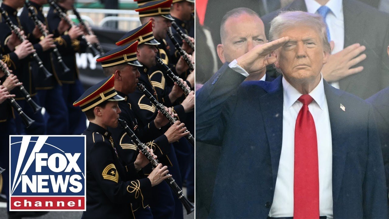 _Army Goes Rolling Along_ as Trump salutes troops at military parade