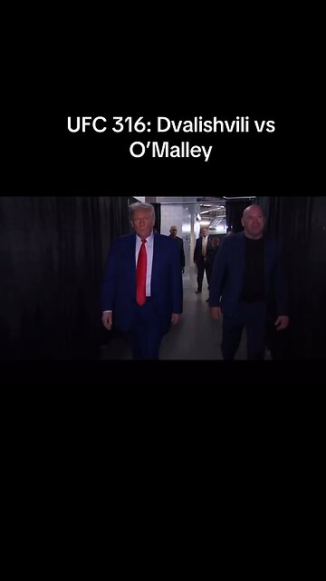 Trump’s Making an Entrance at a UFC