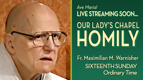 Sixteenth Sunday in Ordinary Time - July 20, 2025 - OLC Sunday HOMILY