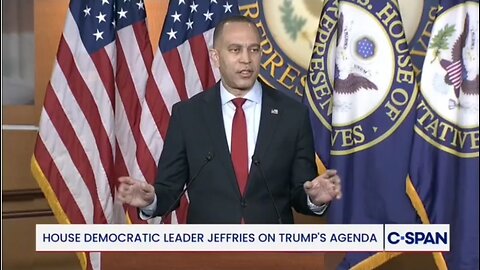 Woah. Hakeem Jeffries Says Kristi Noem Needs To Be Put On Ice Permanently