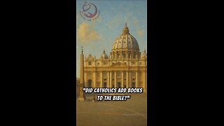 DID CATHOLICS ADD BOOKS TO THE BIBLE? NO #TRUTH #JESUS #CHRIST #יהוה #MARY #JOSEPH #IHS #JMJ #AMDG