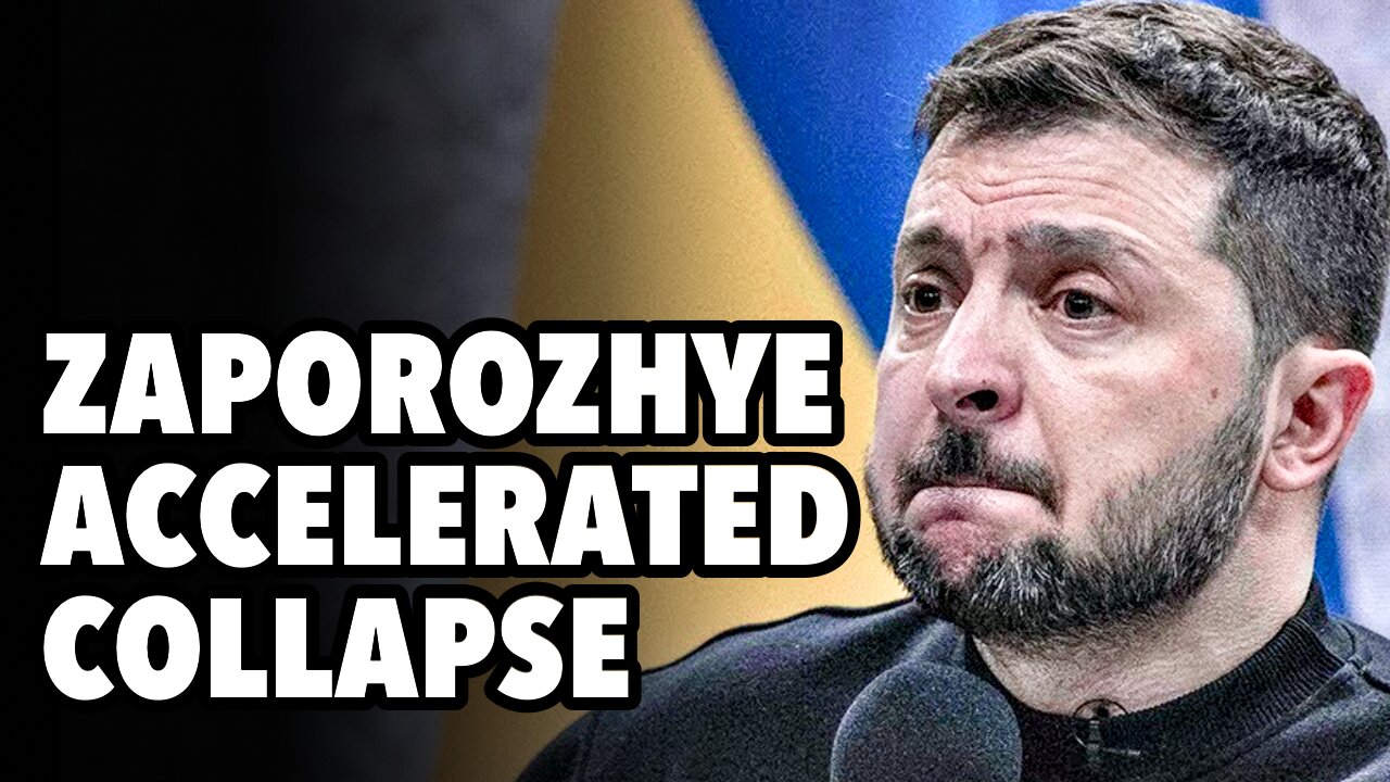 Zaporozhye accelerated collapse. Zelensky corruption scandal