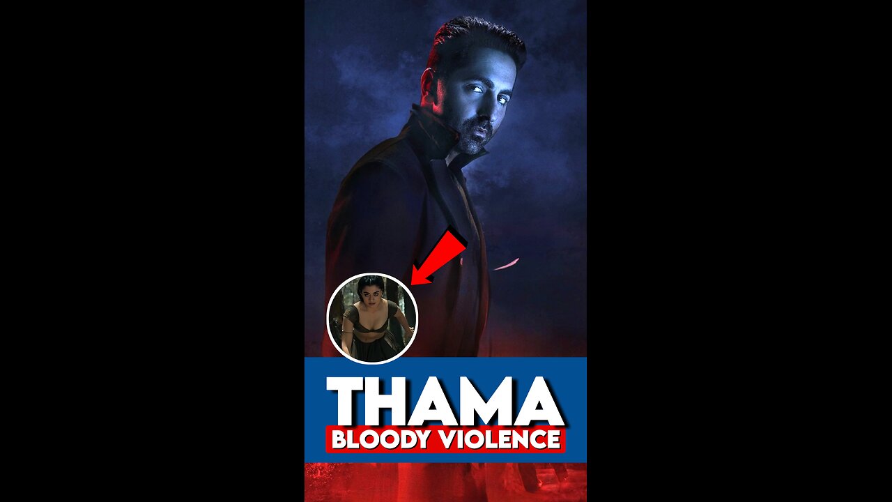 "Ayushmann Khurrana Turns Vampire in THAMA"