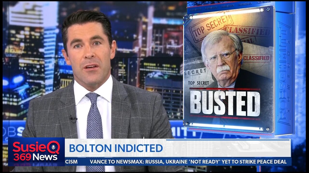 BOLTON INDICTED FOR MISHANDLING CLASSIFIED DOCS