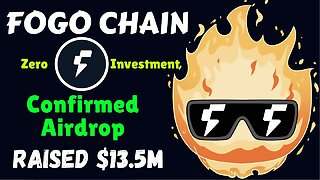 🚀 Fogo Chain Confirmed Airdrop Full Guide with Raised $13.5 Million || Testnet Tasks
