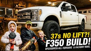 37s On A Stock Height 2024 F350